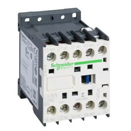 Produktfoto 1 von Schneider Electric TeSyS CA Steuerrelais 3 W 2 Schließer/2 Öffner, 60V dc / 10A x 58mm