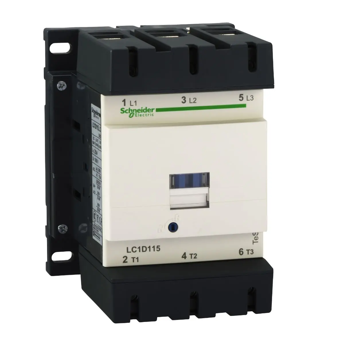Produktfoto 1 von Schneider Electric LC1D Schütz 24 V dc-Spule, 3-polig, 1kV ac 24 V dc 30 kW 3 Schließer Motorsteuerung,