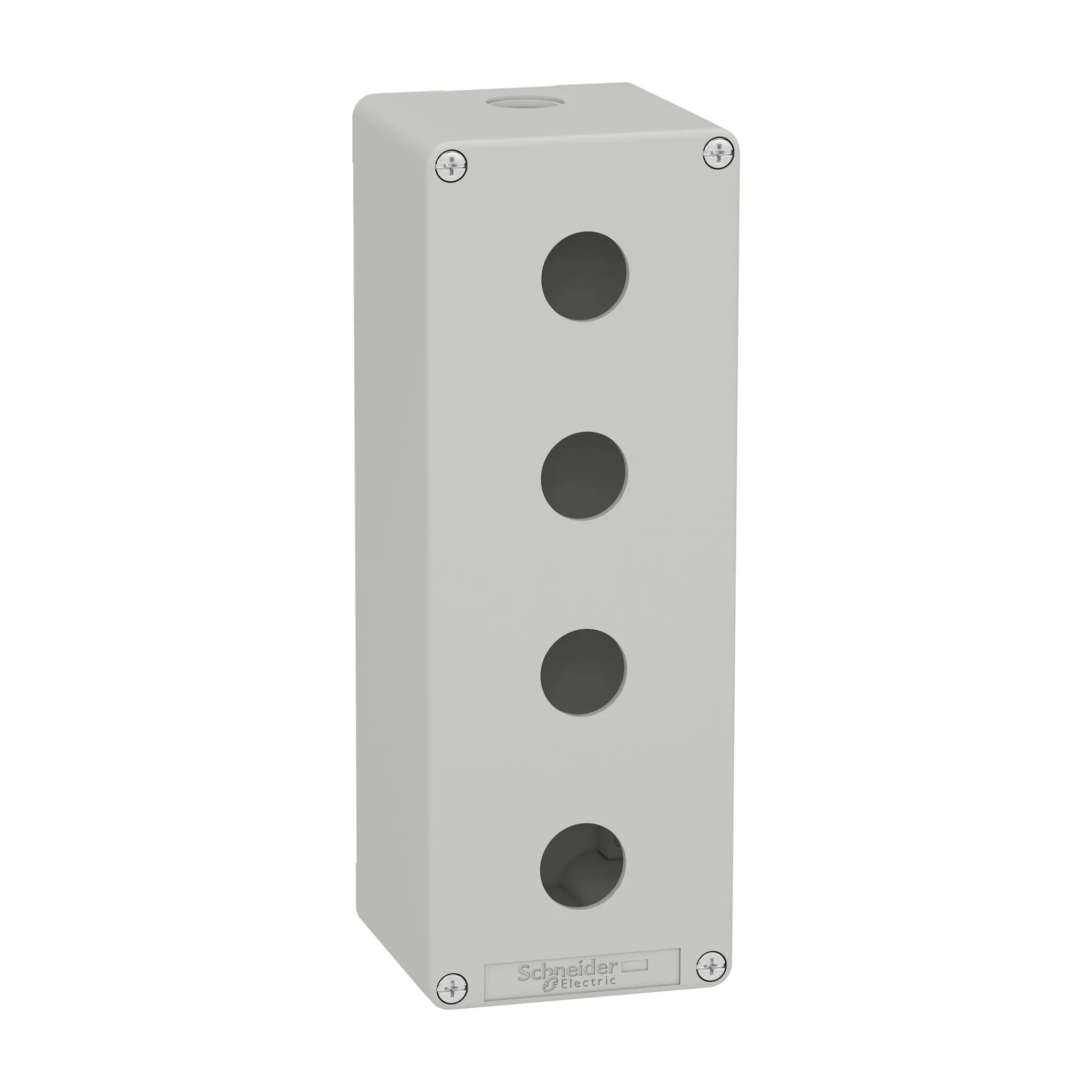 Produktfoto 1 von Schneider Electric XAPD Leere Steuerstation, 4 x Ø 22 mm, Grau, Zinkdruckguss, IP65
