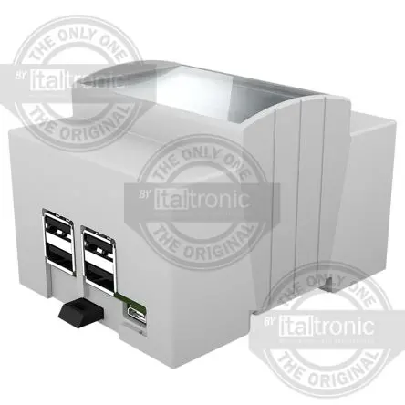 Produktfoto 1 von Italtronic Gehäuse, Grau, ABS, für Beaglebone Green Drahtlos, 71.3 mm