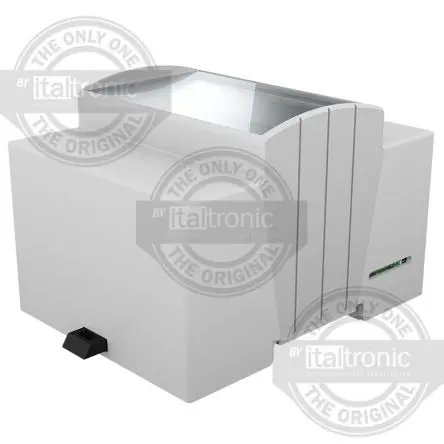 Italtronic Elektronikgehäuse, Geh.Mat. ABS, Polycarbonat 55 mm, Gehäuse 90.5 mm, Grau, feste Oberteil 74mm, Serie