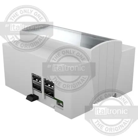 Produktfoto 1 von Italtronic Gehäuse, Grau, ABS, für Beaglebone Green Drahtlos, 106.3 mm