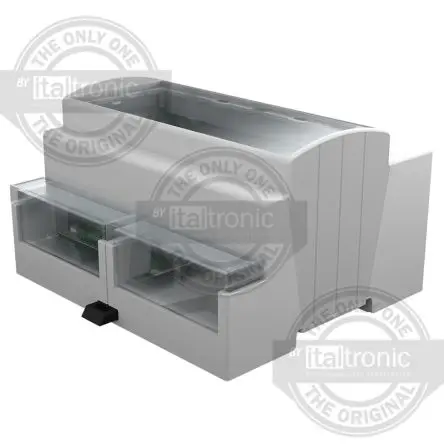 Produktfoto 1 von Italtronic Gehäuse, Grau, ABS, für Arduino yun