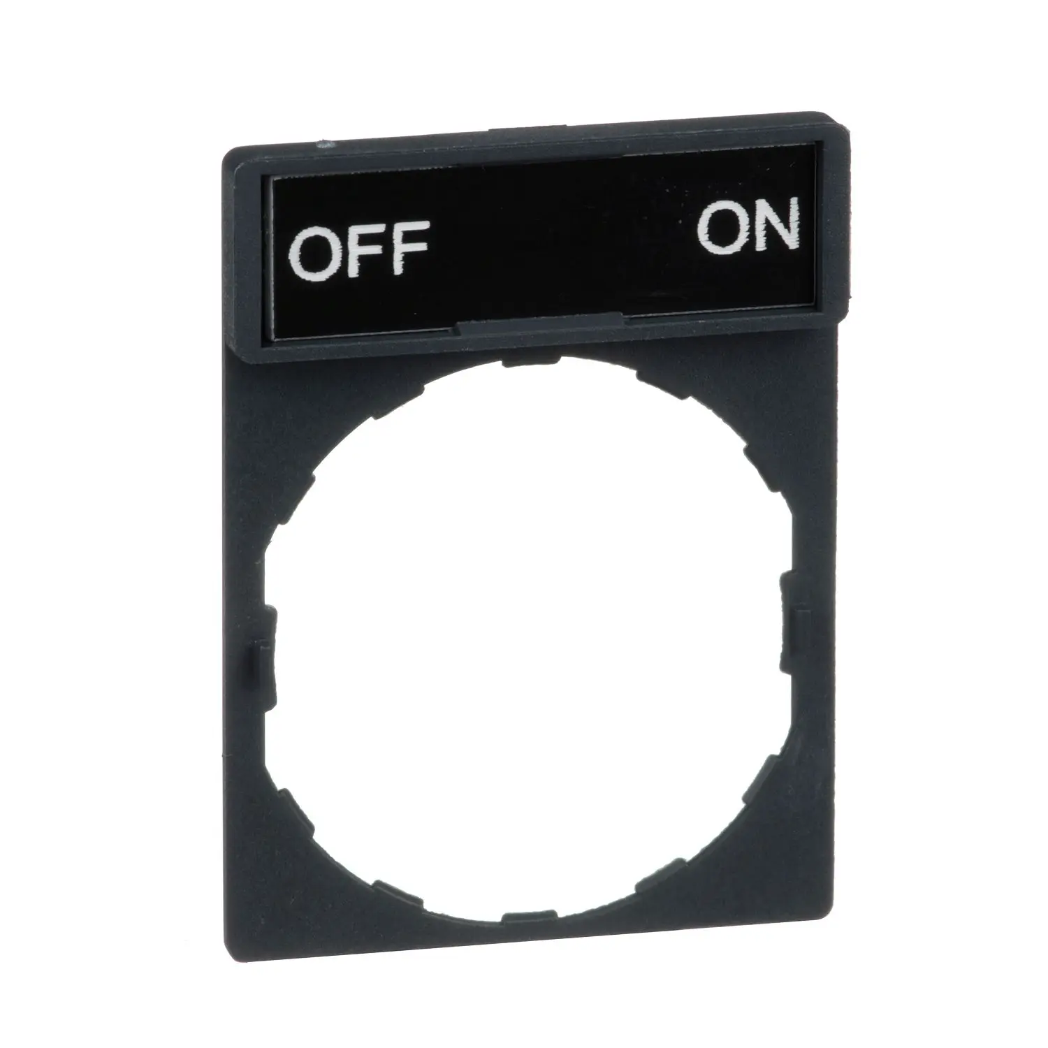 Produktfoto 1 von Schneider Electric XB4/XB5 Series Halter Beschriftungshalter
