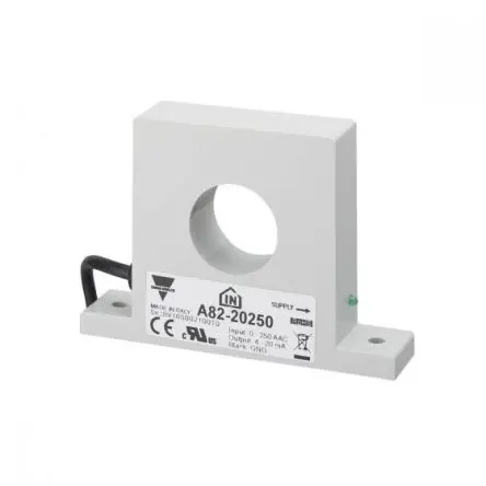 Produktfoto 1 von Carlo Gavazzi A82 Stromwandler 250 A, 10V dc, 40 V dc, 27 mm