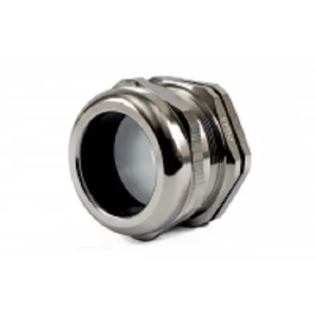Produktfoto 1 von Hammond 1427BCG Kabelverschraubung, PG48 Messing vernickelt Grau 37 mm/ 44 mm, IP68