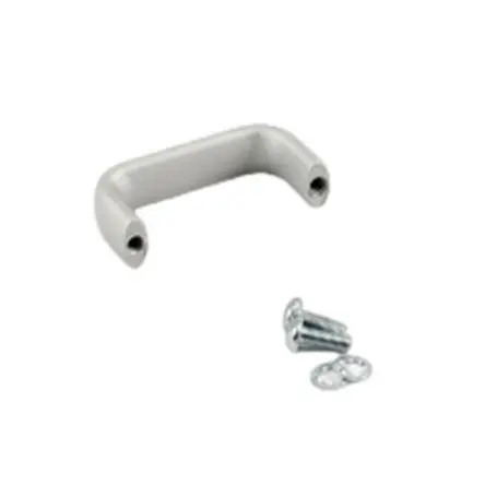 Produktfoto 1 von Hammond Fluoreszierend Klar Aluminium Möbelgriffe, L 63 mm H 29 mm B 16mm