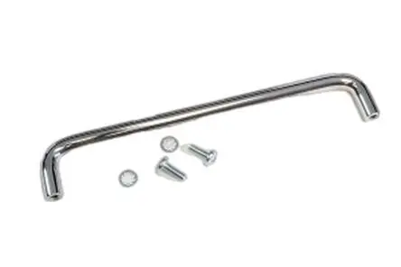 Produktfoto 1 von Hammond Chrom Stahl Möbelgriffe, L 10 mm H 33 mm B 187mm