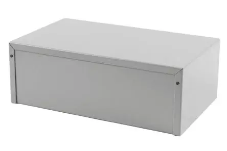 Produktfoto 1 von Hammond Aluminium Gehäuse 1411 Außenmaß 254 x 152 x 89mm