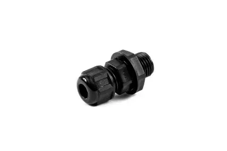 Produktfoto 1 von Hammond 1427NCG Kabelverschraubung, PG7 Nylon Schwarz 3 mm/ 4 mm, IP68