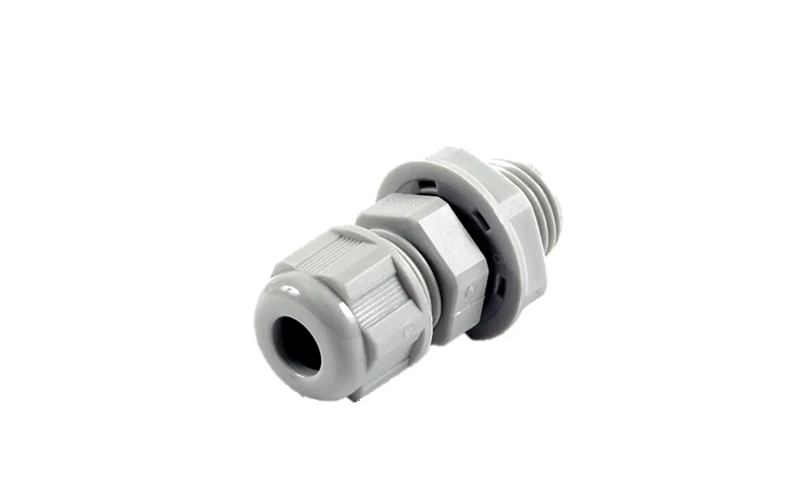 Produktfoto 1 von Hammond 1427NCG Kabelverschraubung, PG7 Nylon Grau 3 mm/ 4 mm, IP68