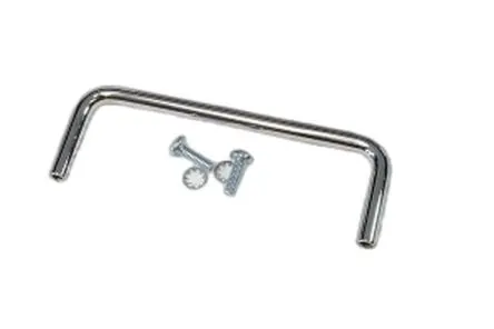 Produktfoto 1 von Hammond Chrom Stahl Möbelgriffe, L 6 mm H 44 mm B 108mm