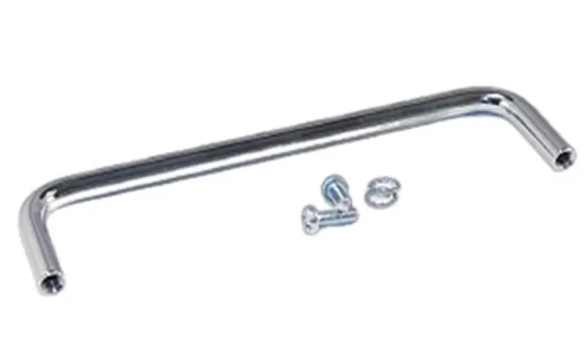 Produktfoto 1 von Hammond Chrom Stahl Möbelgriffe, L 6 mm H 44 mm B 159 mm