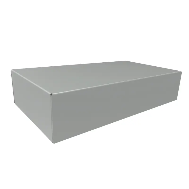 Hammond Typ Gehäuse-Chassis B. 5 in H. 5 in L. 228.6 mm Serie 1441 Stahl Grau