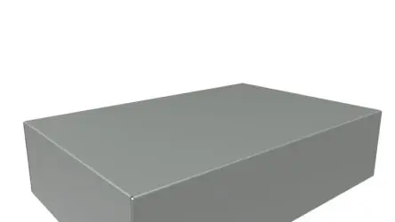 Produktfoto 1 von Hammond Typ Gehäuse-Chassis B. 8Zoll H. 8 Zoll L. 304.8 mm Serie 1441 Stahl Grau