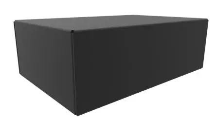 Produktfoto 1 von Hammond Typ Gehäuse-Chassis B. 4Zoll 14 Zoll H. 4 Zoll L. 152.4 mm Serie 1441 Stahl Schwarz