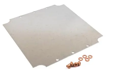 Hammond Stahl Glatt Montageplatte, 9.87Zoll Gehäuse 1590ZGRP234 x 255.016 mm