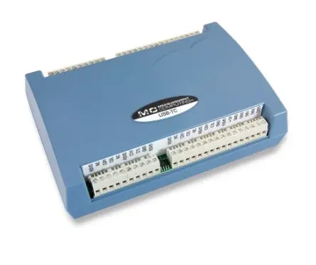 Produktfoto 1 von Digilent MCC USB-TEMP-AI 2 sps Datenerfassung 8-Kanal, USB-Anschluss, USB, 24 bit