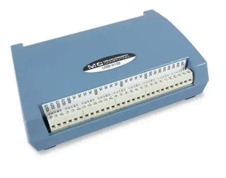 Produktfoto 1 von Digilent MCC USB-3104 100 sps Datenerfassung 8-Kanal, USB-Anschluss, USB, 16 bit