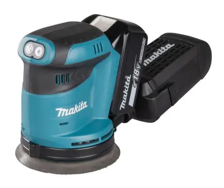 Produktfoto 1 von Makita DBO180Z Schnurlos-, 123 mm Schleifplatte, 2.8 mm Schwingkreis-Ø