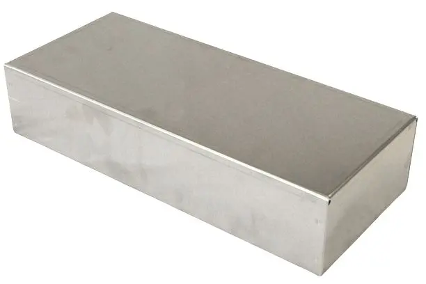 Produktfoto 1 von Hammond 1444; Universalgehäuse; Aluminium; Natur Breite 152.4 mm Höhe 355.6 mm Länge 76.2 mm