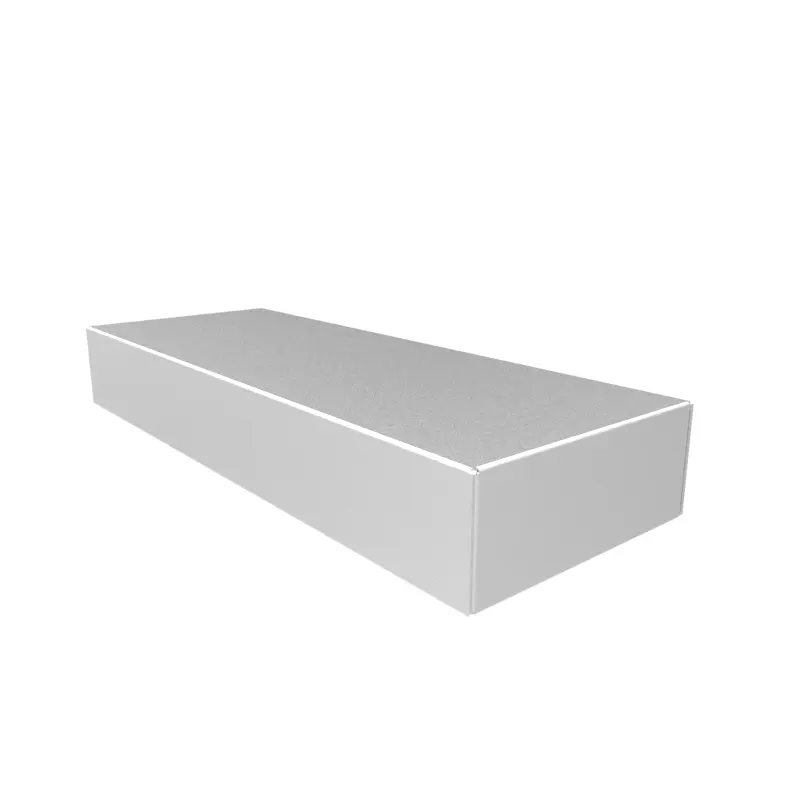 Produktfoto 1 von Hammond 1444; Universalgehäuse; Aluminium; Natursilber Breite 127 mm Höhe 342.9 mm Länge 50.8 mm