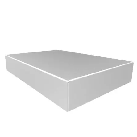 Produktfoto 1 von Hammond 1444; Universalgehäuse; Aluminium; Natursilber Breite 203.2 mm Höhe 304.8 mm Länge 50.8 mm