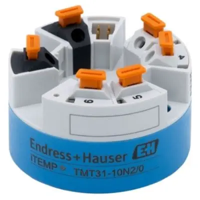 Produktfoto 1 von Endress+Hauser Temperaturgeber Ø 44 mm 36V, -50 °C → 250 °C für Widerstands-Temperaturfühler (RTD) Ausgang Analogausgang
