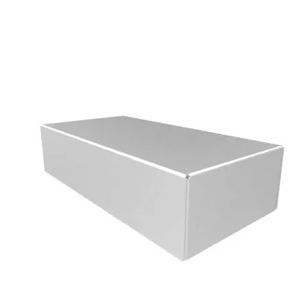 Produktfoto 1 von Hammond 1444; Universalgehäuse; Aluminium; Natur Breite 101.6 mm Höhe 203.2 mm Länge 50.8 mm