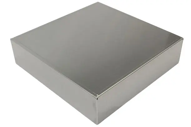 Produktfoto 1 von Hammond 1444; Universalgehäuse; Aluminium; Natursilber Breite 304.8 mm Höhe 304.8 mm Länge 76.2 mm