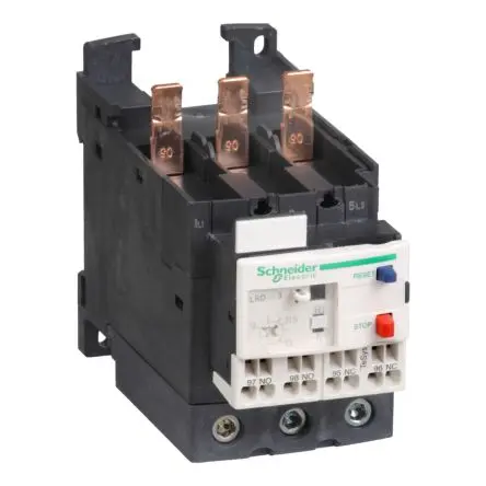 Produktfoto 1 von Schneider Electric TeSyS LR Thermisches Überlastrelais, / 37A, 50 A 1 Schließer/1 Öffner / 10A, 70 mm x 55mm