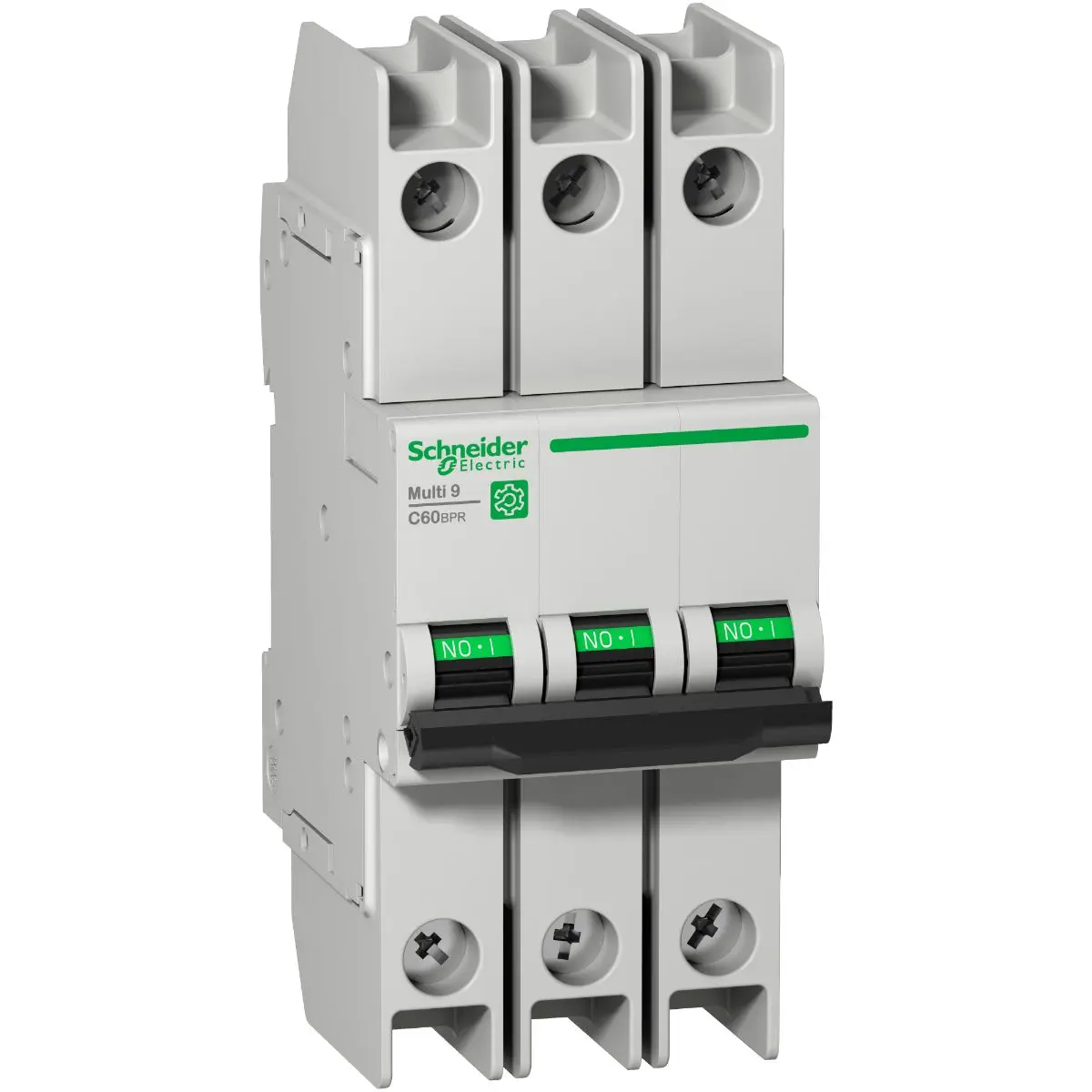 Produktfoto 1 von Schneider Electric M9F Miniaturüberlastschalter Typ C, Pol 3-polig 20 A 277 V ac, Abschaltvermögen 10 kA Multi9