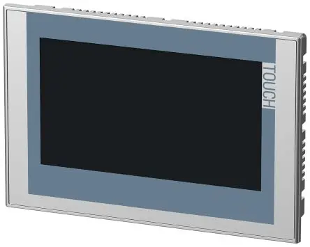 Produktfoto 1 von Siemens, TP900 Basic Keyless, HMI-Bediengerät, TFT, 800 x 480 pixel, 9 Zoll