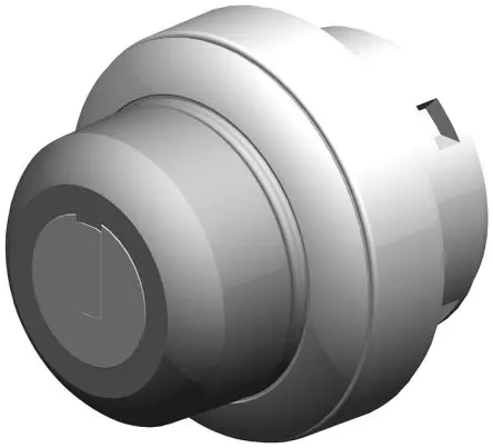 Produktfoto 1 von Siemens Schlüsselschalter Rastend 2-Positionen 100mA IP65