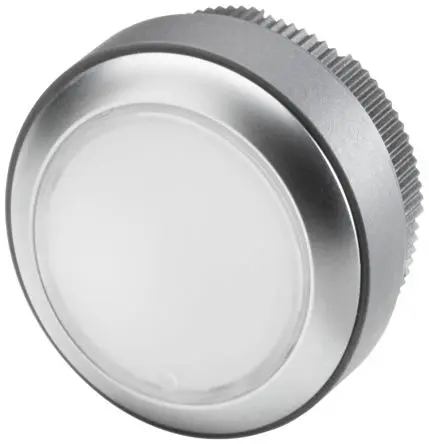 Produktfoto 1 von Siemens SIMATIC Druckschalter Weiß Beleuchtet Tastend Panel, 1 Schließer/1 Öffner 24 V dc 24 V ac, IP65