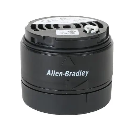 Allen Bradley 856T XeNon-Röhre, LED Montagesockel Filament/Warnsummer, Stroboskop, Dauer-Licht 24V Schwarz