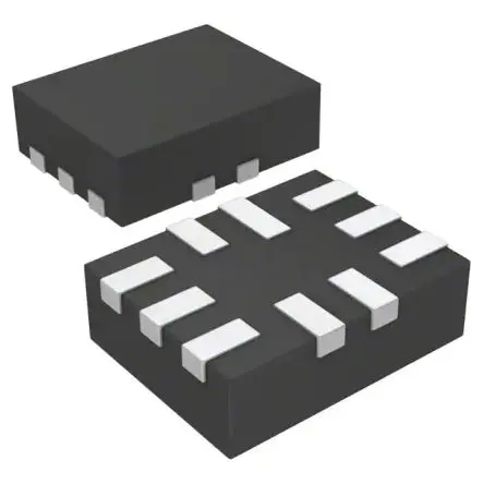 Produktfoto 1 von Vishay Analoger SPDT-Schalter, 10-Pin 10, miniQFN, CMOS, 5.5V- bipolar, 1.6 V- bipolar, Bipolar