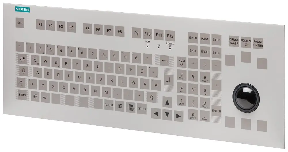 Produktfoto 1 von Siemens Tastatur 6GF6710 HMI-Gehäuse zum Einsatz mit SIMATIC
