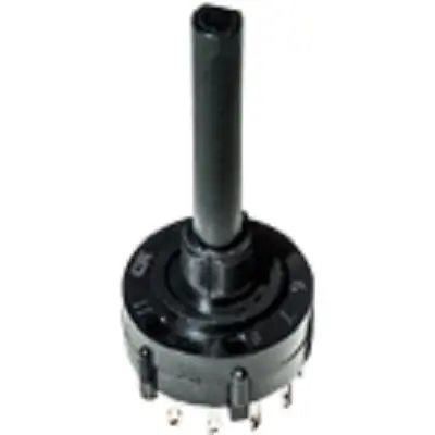Produktfoto 1 von C & K 8-Stufen A Drehschalter SP8T 125V ac / 2,5 A