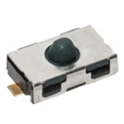 Produktfoto 1 von C & K IP54 Taster SPST Standard, SMD Gull-Wing 50mA Ein-Ein 3.2 mm Silber Oberfläche