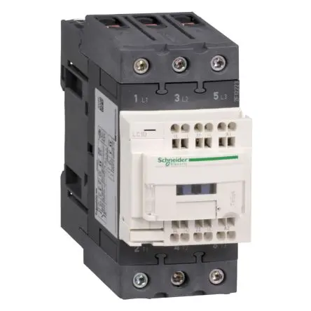 Produktfoto 1 von Schneider Electric TeSyS D Schütz 230V ac-Spule, 3-polig, 690V / 65 A 230V ac 30 kW 3 Schließer Motorsteuerung,