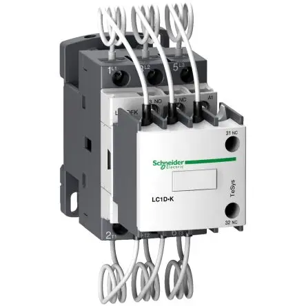 Produktfoto 1 von Schneider Electric TeSyS D Schütz 240V-Spule, 3-polig, 690V 1 Schließer/1 Öffner Lenkung