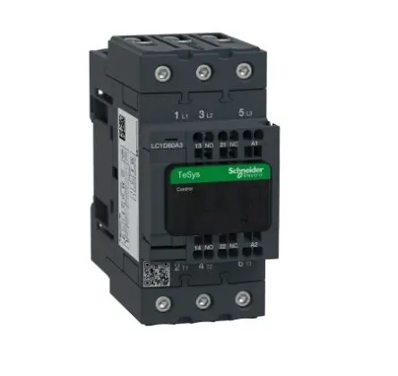 Produktfoto 1 von Schneider Electric TeSyS D Schütz 110V-Spule, 3-polig, 440V / 80 A 37 kW 1 Schließer/1 Öffner Motorsteuerung