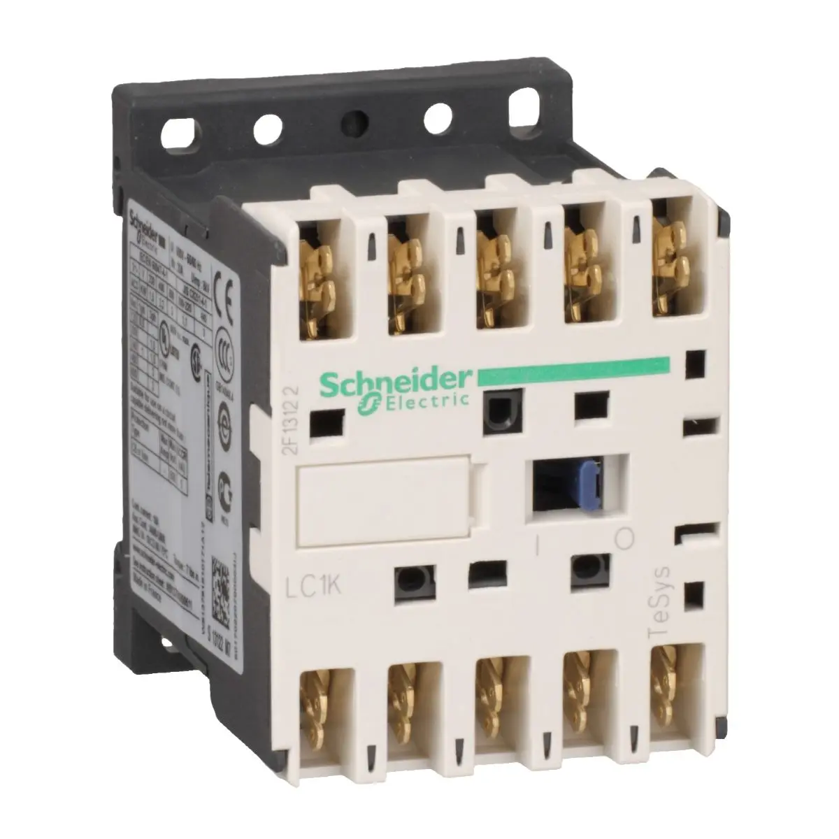 Schneider Electric LC1K Schütz 230 V ac-Spule, 4-polig, 690V ac / 20 A 230 V ac 1.3 W 2 Schließer/2 Öffner