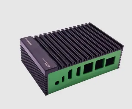 Produktfoto 1 von Okdo ROCK SBC – Gehäuse für Einplatinen-Computer ROCK 5 Modell B Schwarz Metall