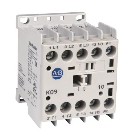 Produktfoto 1 von Allen Bradley 100K Schütz 48V ac-Spule, 3-polig, 690V ac / 9 A 48V ac 8.3 kW 3 Schließer