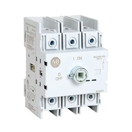 Produktfoto 1 von Allen Bradley 194 Trennschalter 3-polig DIN-Hutschiene