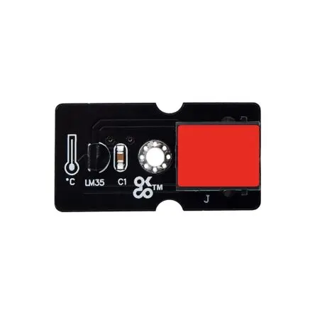Produktfoto 1 von Okdo TS2151 LM35-Temperatursensormodul, Temperatur-Sensorplatine Entwicklungstool Sensor, Temperatursensor für Micro:bit