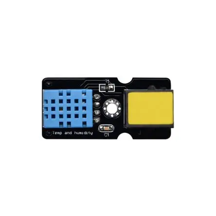 Produktfoto 1 von Okdo DHT11 Digital Temperatur- und Luftfeuchtigkeitssensor ±5 %, 11-Pin, Näherungsschalter 60 °C -20 °C