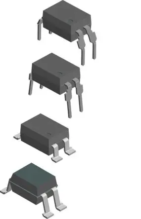 Produktfoto 1 von Vishay VO 1 Optokoppler, 4-Pin DIP